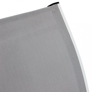 Sedia da Esterno in Alluminio e Rete Textilene