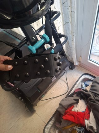 Cinta de correr con cinturón vibratorio