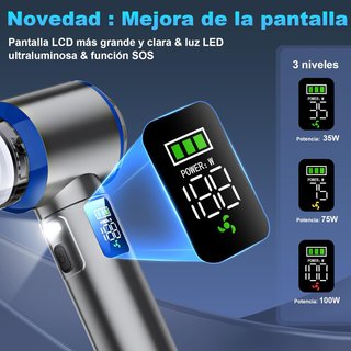 Aspiradora de mano 4 en 1  Potente y Portátil