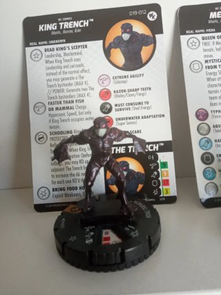PACK HeroClix Mera, King Trench y Atlantean Genera