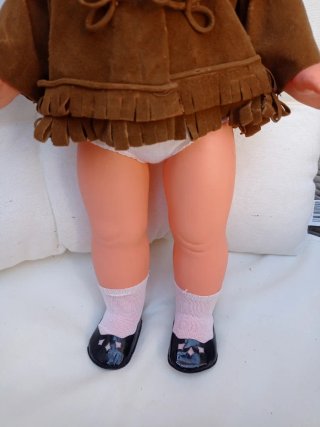 Muñeca antigua de colección.