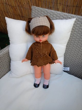 Muñeca antigua de colección.