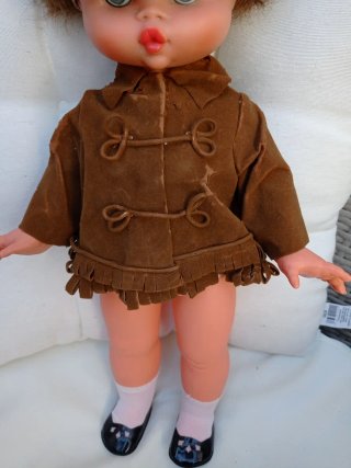 Muñeca antigua de colección.