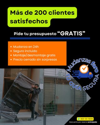 Mudanza profesional a precio ajustado