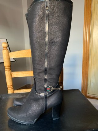 Botas altas Dansi negras talla 39