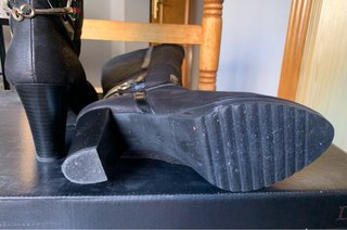 Botas altas Dansi negras talla 39
