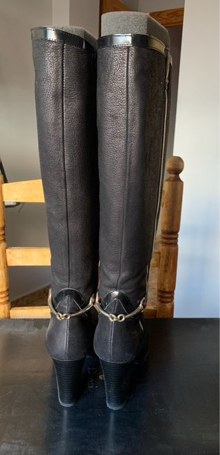 Botas altas Dansi negras talla 39