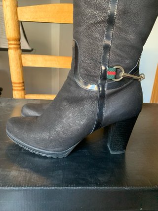 Botas altas Dansi negras talla 39
