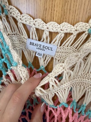Vestido de playa Brave Soul multicolor