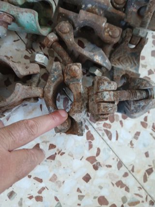 Abrazaderas de andamio
