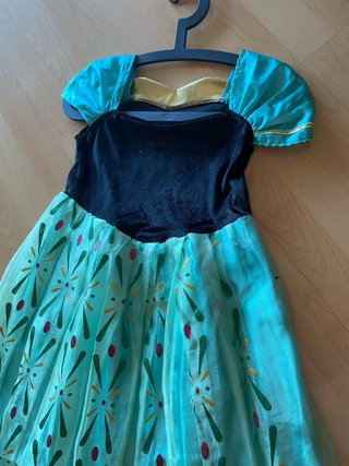 Vestido Disfraz Niña Frozen Anna 6-7-8 años