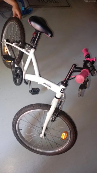 Bicicleta infantil niña