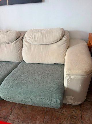 Sofá Chaise Longue Blanco