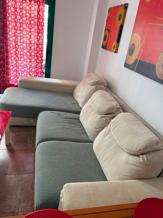 Sofá Chaise Longue Blanco