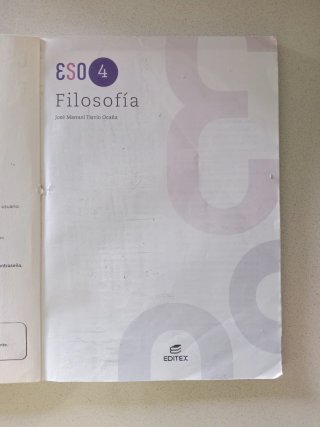Filosofía 4º ESO