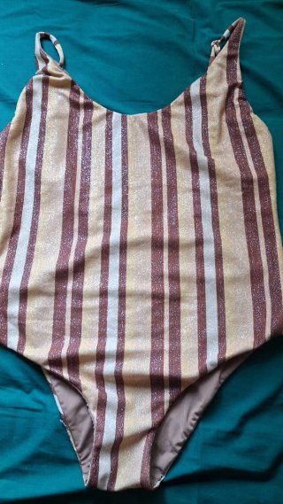 Bañador Lurex Rayas Calzedonia