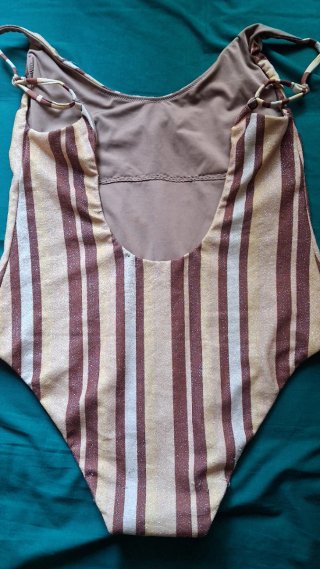Bañador Lurex Rayas Calzedonia