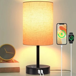 Lámpara de noche con USB