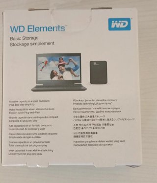 DISCO DURO EXTERNO PORTATIL WD ELEMENTS