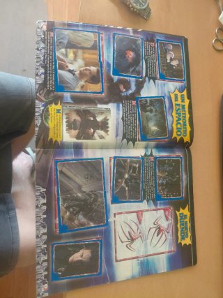 Album cromos spiderman 3 y libro de la pelicula