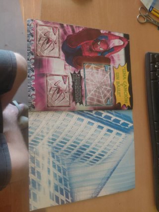 Album cromos spiderman 3 y libro de la pelicula