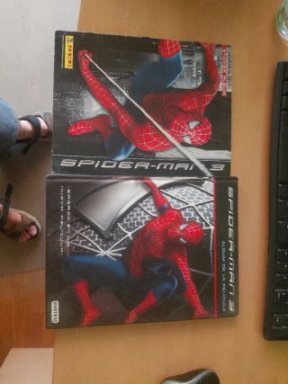 Album cromos spiderman 3 y libro de la pelicula
