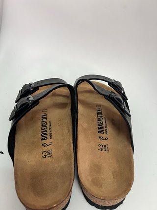 Sandalias Birkenstock Arizona Piel Negra Talla 43
