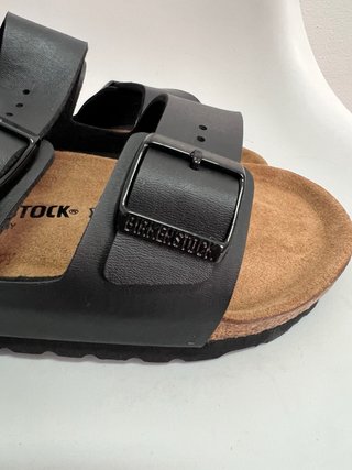 Sandalias Birkenstock Arizona Piel Negra Talla 43