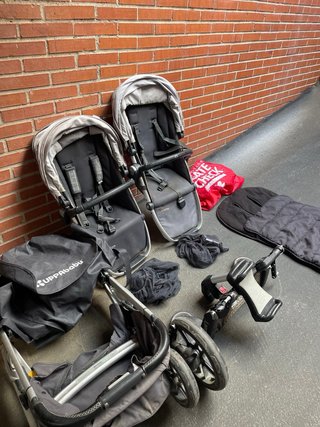 Uppababy Vista V2 Silla de Paseo Doble/gemelar