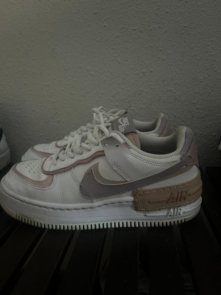 Nike Air Force 1 Shadow Mujer Blanco/Rosa