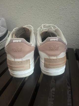 Nike Air Force 1 Shadow Mujer Blanco/Rosa