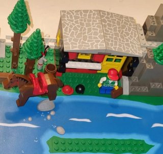 Lego 6552 - Camioncino con barca e cavallo