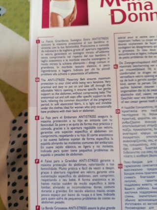 Faja premamá Chicco Antistress Talla Única