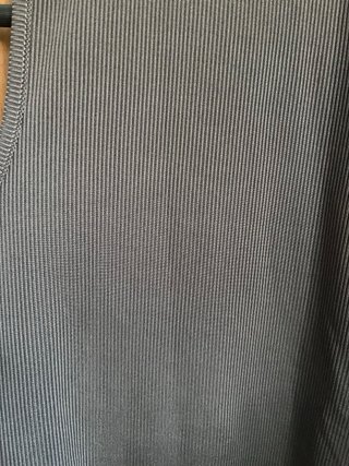 Croptop halter gris talla S