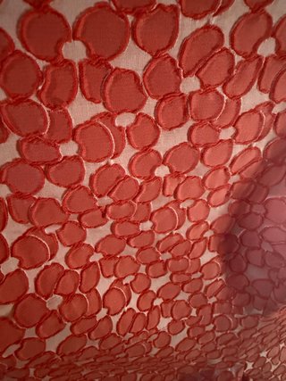 Vestido Carolina Herrera coral