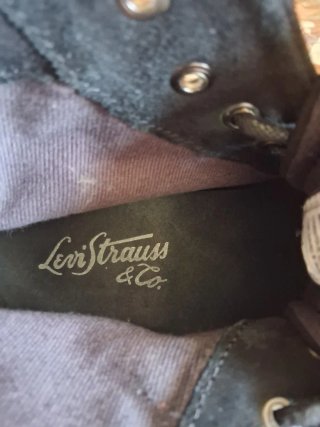 Botas Levi's Hombre Negras