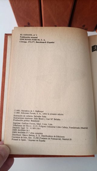 Novelas "El Coyote"