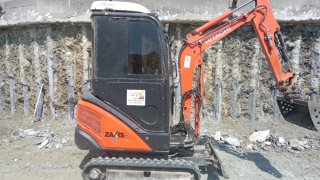 Miniexcavadora Hitachi zaxis 18-3,.