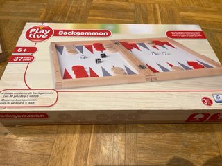 Juego de mesa Backgammon
