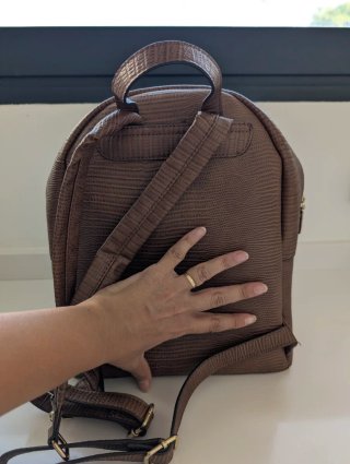 Mochila Parfois efecto piel