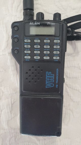 Walkie Talkie ALAN CT180 VHF FM Transceiver