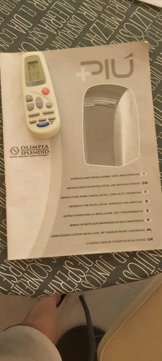 Climatizador Portátil Plata y Blanco