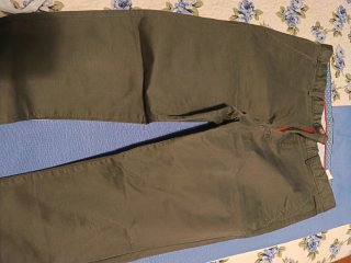 Camisa cuadros, Talla L y 7 pantalones talla 44