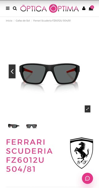 Gafas de sol polarizadas Ferrari