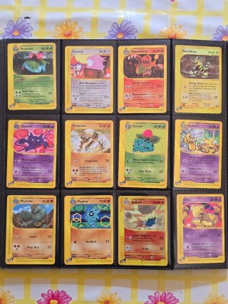 Collezione carte Pokemon E-series