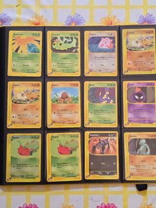 Collezione carte Pokemon E-series