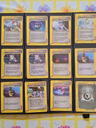 Collezione carte Pokemon E-series