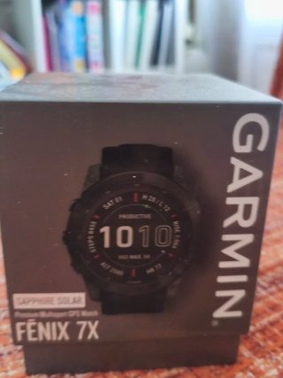 Garmin Fenix 7X Solar GPS Reloj Negro