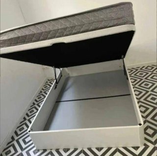 Offerta su letti con contenitore in legno rinforzato