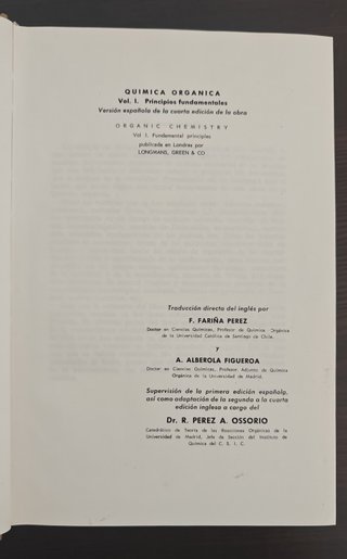 Química Orgánica I: Principios Fundamentales